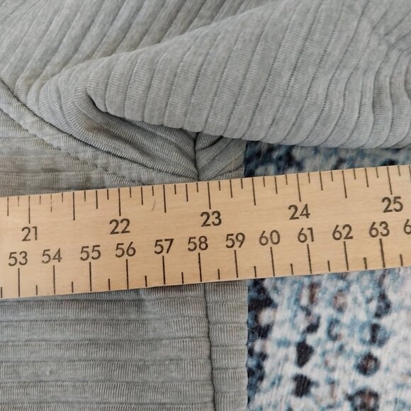 J. Crew Authentic Fleece 1/4 Button Pullover Men’s Large Polyester - Picture 3 of 6